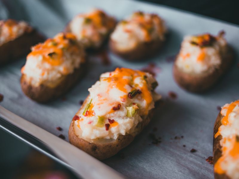 patate ripiene vegane al forno
