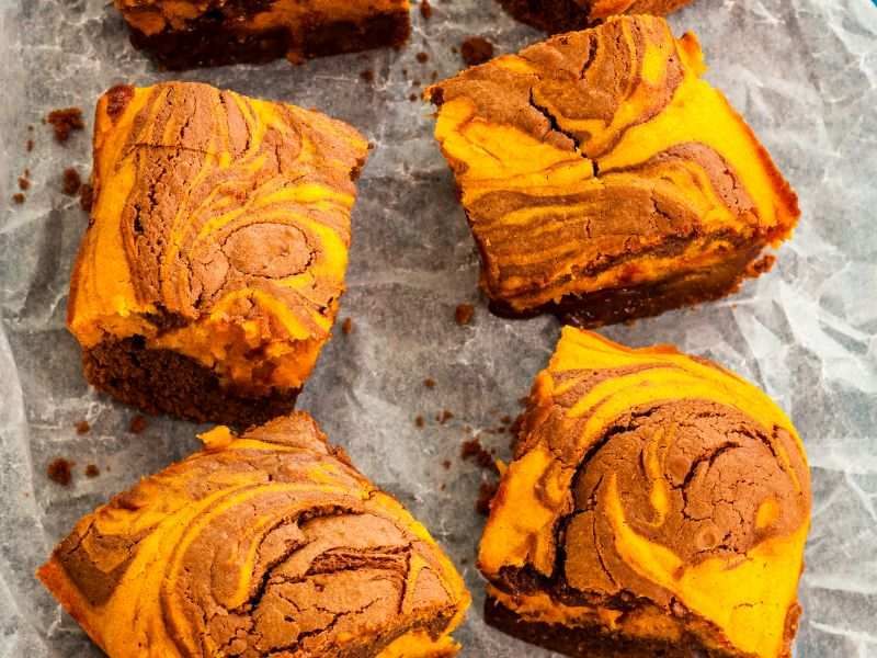 brownies alla zucca vegan