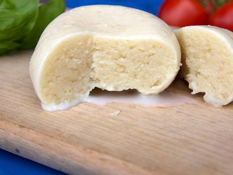 mozzarella vegana fatta in casa