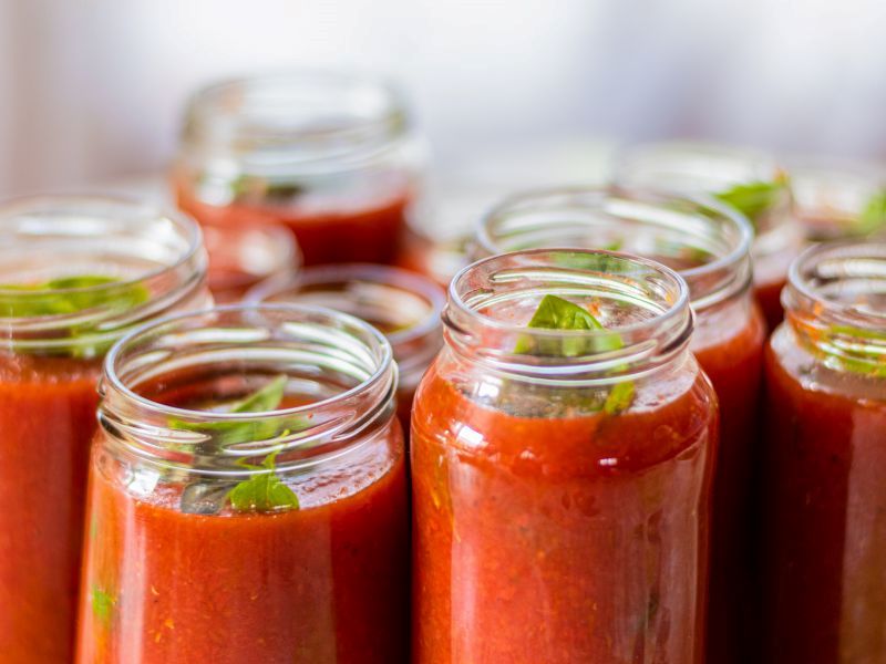 salsa di pomodoro vegana